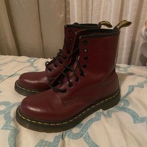 Maroon/ Burgundy Doc Martens